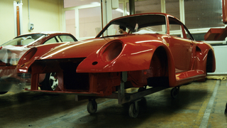 Vintage Porsche 959 Factory Tour